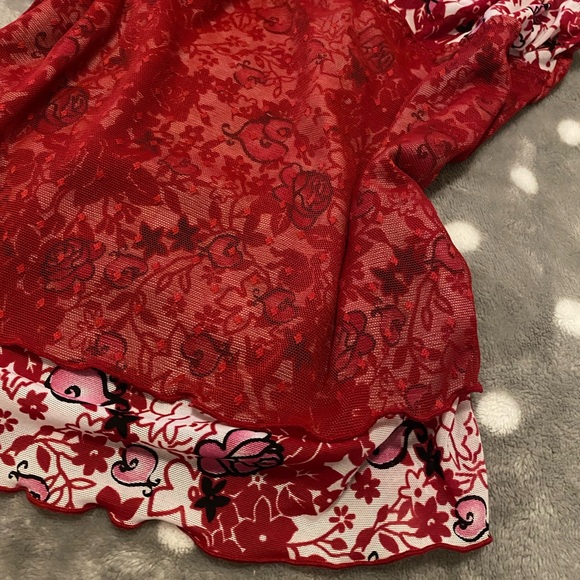 Sheer Mesh Cami Top - Picture 4 of 4